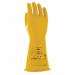 Ansell Low Voltage Electrical Insulating Gloves (Class 0) Yellow L Ref ANE014YL *Up to 3 Day Leadtime*