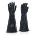 Ansell Industrial Latex Medium Weight 17inch Gauntlet Black Size 08 Ref ILMW1708 *Up to 3 Day Leadtime*