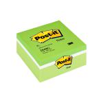 Post-it Note Cube Pad of 450 Sheets 76x76mm Pastel Green Ref 2028G 142862