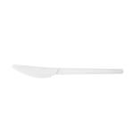 Vegware Knife Disposable CPLA White Ref VR-KN6.5W [Pack 50] 142886