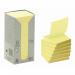 Post-it Z-note Tower Recycled 100 Sheets per Pad 76x76mm Yellow Ref R330-1T [Pack 16] 142896