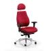 Sonix Chiro Plus Ergo Posture Chair With Arms With Headrest Wine Ref PO000025