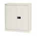 Trexus Stationery Cupboard 1 Shelf 914x400x1000mm Chalk White Ref E402A01-ab9