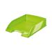 Leitz WOW Letter Tray Stackable Glossy W245xD380xH70mm Green Ref 52263054