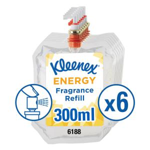 Click to view product details and reviews for Kleenex Botanics Botanics Aircare Energy Refill 300ml Ref 6188 Pack 6.