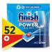 A photograph of Reckitt Benckiser Group plc Dish Washing Finish Power All In One Original would show a pack of 52 pods, each containing potent formula for effective cleaning and ultimate shine on dishes. The label bears the company logo and product name in bold letters.