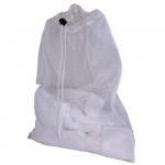 Robert Scott and Sons Drawstring Laundry Net Bag Nylon W620xd860mm (White) Pack 10 101310