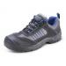 Click Footwear Mesh Active Trainers Size 3 Black/Blue Ref CF1703 *Up to 3 Day Leadtime*