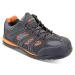 Click Footwear Action Trainer Non-metallic Size 3 Black/Orange Ref CF1903 *Up to 3 Day Leadtime*