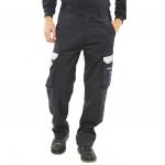 Click Arc Flash Trousers Fire Retardant Navy Blue 30-Short Ref CARC4N30S *Up to 3 Day Leadtime* 143701