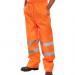BSeen Traffic Trousers Hi-Vis Reflective Tape Large Orange Ref TENORL *Up to 3 Day Leadtime*