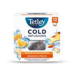 Tetley Cold Infusions Peach & Orange Ref 1601A  [Pack 12] 144102