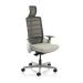 Adroit Exo Posture Chair Mesh Back With Fabric Seat Charcoal Grey Light Grey Ref EX000194