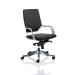 Adroit Xenon Executive With Arms Medium Back White Shell Fabric Black Ref EX000094