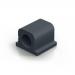Durable CAVOLINE CLIP PRO 1 Self Adhesive Cable Clips Graphite Ref 504237 [Pack 6]