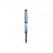 Uni-ball UB-185S Eye Needle Rollerball Pen 0.5mm Tip Blue Ref 125948000 [Pack 12]