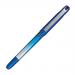 Uni-ball UB-185S Eye Needle Rollerball Pen 0.5mm Tip Blue Ref 125948000 [Pack 12]