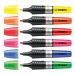 Stabilo Luminator Highlighters Chisel Tip 2-5mm Wallet Assorted Ref 716 [Pack 6] 144177