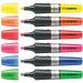 Stabilo Luminator Highlighters Chisel Tip 2-5mm Wallet Assorted Ref 71/6 [Pack 6]
