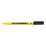 Staedtler 307 Noris Handwriting Pen Fibre Tipped 0.8mm Tip 0.6mm Line Recycled Black Ref 307-9 [Pack 10] 144501