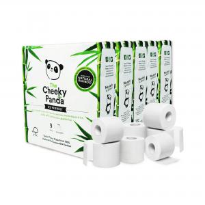 Image of Cheeky Panda 3-Ply Toilet Tissue Pack of 9 144504