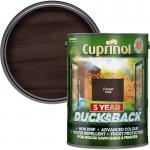 Cuprinol Ducksback 5 Year Waterproof For Sheds And Fences, 5 L - Forest Oak 144584