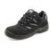 Click Footwear Sneaker Trainers Nubuck Size 3 Black Ref CDDTB03 *Up to 3 Day Leadtime*