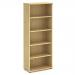 Trexus Office Very High Bookcase 800x400x2000mm 4 Shelves Maple Ref I000232