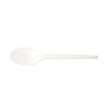 Vegware Spoon Disposable CPLA White Ref VR-SP6.5W [Pack 50] 145294