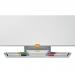 Nobo Widescreen 85 inch Whiteboard Melamine Surface Magnetic W1880xH1060 White Ref 1905295