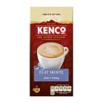Kenco Flat White Instant Sachet Ref 4041493 [Pack 8 x 5 Boxes] 145319
