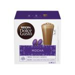 Nescafe Mocha Capsules for Dolce Gusto Machine Ref 12184860 Pack 48 (3x16 Capsules=48 Drinks) 145320