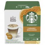 STARBUCKS Caramel Macchiato Capsules for Dolce Gusto Machine 12397694 Pack 36 (3x12 Capsule=36 Drinks) 145321