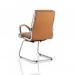 Adroit Classic Cantilever Chair With Arms Tan Ref BR000031