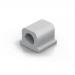 Durable CAVOLINE CLIP PRO 1 Self Adhesive Cable Clips Grey Ref 504210 [Pack 6]