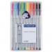 Staedtler Triplus 334 Fineliner Fine 0.3 mm Assorted [Pack 10] 145661