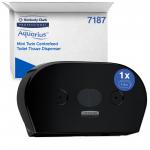 Scott Mini Twin Toilet Tissue Dispenser Black 145722