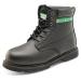 Click Footwear Goodyear Welted 6in Boot Leather Size 6 Black Ref GWBMSBL06 *Up to 3 Day Leadtime*