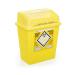 Click Medical Sharps Bin Temporary & Final Closure Feature 13L Yellow Ref CM0647 *Up to 3 Day Leadtime*