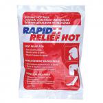 Rapid Relief Instant Hot Pack Latex Free Small 4in x 6in Ref RA43246 *Up to 3 Day Leadtime* 146142