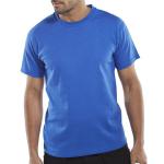 Click Workwear T-Shirt Heavyweight 180gsm 4XL Royal Blue Ref CLCTSR4XL *Up to 3 Day Leadtime* 146233