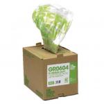 The Green Sack Refuse Sacks Medium Duty 10kg Capacity Clear Ref 0703119 [Pack 75] 146274