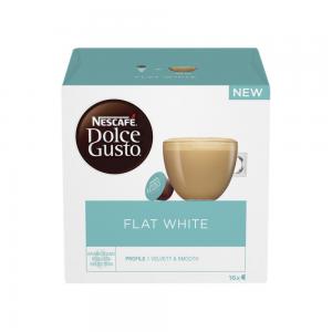 Nescafe Flat White Capsules for Dolce Gusto Machine Ref 12367386 Pack