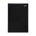 5 Star Office 2021 Diary Two Days to Page Casebound and Sewn Vinyl Coated Board A4 297x210mm Black