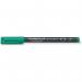 Staedtler 318 Marker Pens Fine Felt tip Green [Pack 10] 146934