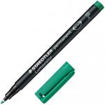 STAEDTLER 318 Marker Pens Fine Felt tip Green Pack of 10 146934