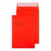 Purely Packaging Envelope Gusset P&S 140gsm C4 Window Red Ref 9061W [Pack 125] *10 Day Leadtime*