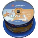 Verbatim Dvd-R 4.7Gb 16X Printable [Pack 50] 147055