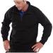 Click Workwear Sweatshirt Quarter Zip 280gsm L Black Ref CLQZSSBLL *Up to 3 Day Leadtime*