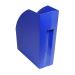 Exacompta Forever Magazine File Recycled Plastic W110xD292xH320mm Blue Ref 180101D